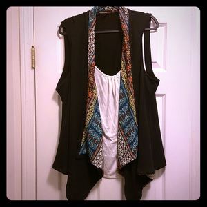 Vest With Built in under shirt 3X